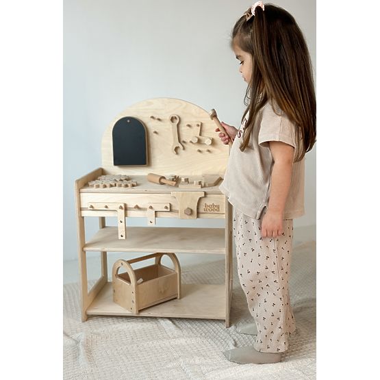 Officina in legno per bambini