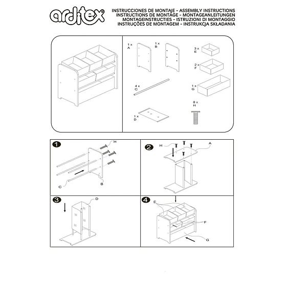 Organizzatore di giocattoli di Minnie Mouse