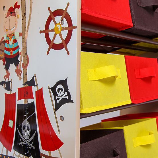 Organizer per giocattoli per bambini Pirata