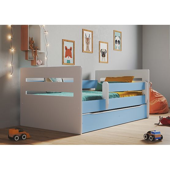 Letto per bambini Ourbaby Tomi - blu