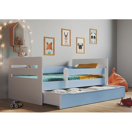 Letto per bambini Ourbaby Tomi - blu