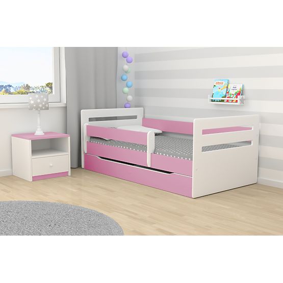Letto per bambini Ourbaby Tomi - rosa