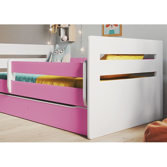 Letto per bambini Ourbaby Tomi - rosa