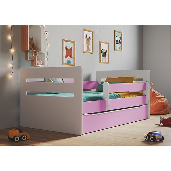 Letto per bambini Ourbaby Tomi - rosa