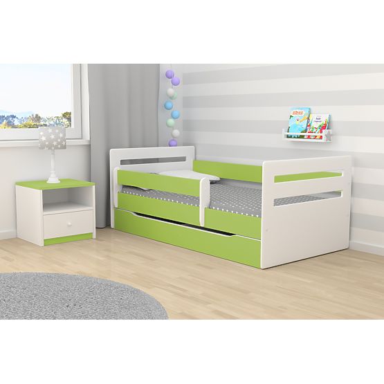 Letto per bambini Ourbaby Tomi - verde