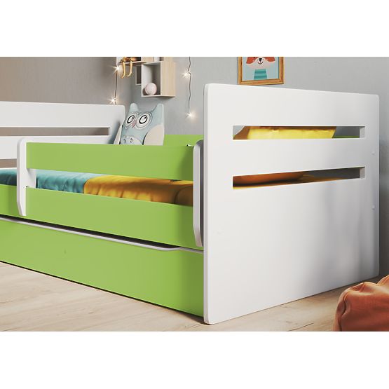 Letto per bambini Ourbaby Tomi - verde
