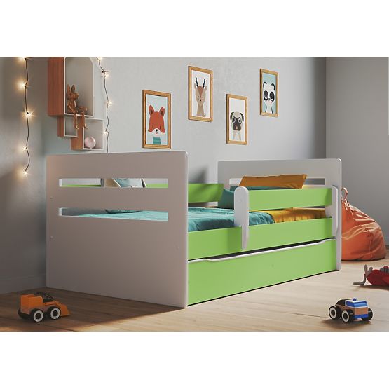 Letto per bambini Ourbaby Tomi - verde