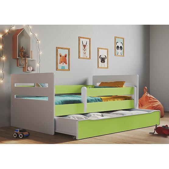 Letto per bambini Ourbaby Tomi - verde