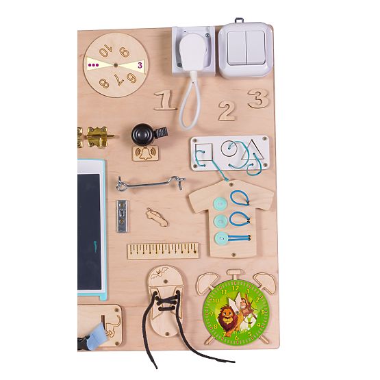 Activity board Barca - naturale