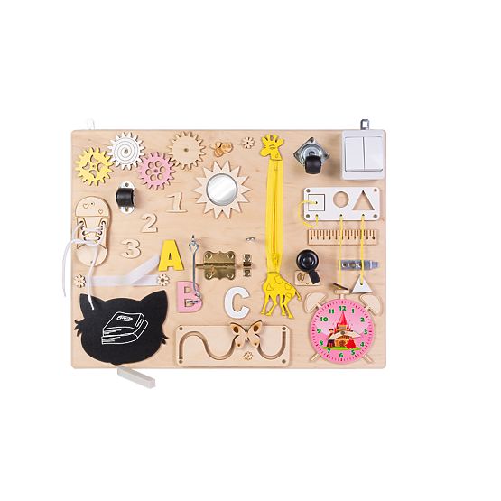 Activity board Giraffa - naturale