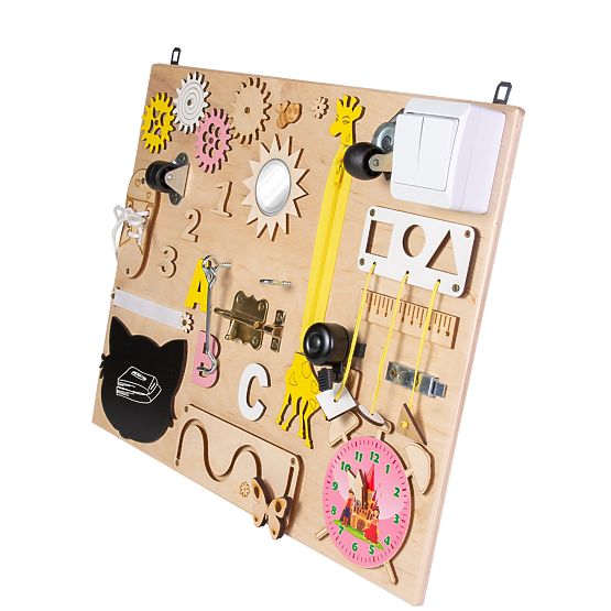 Activity board Giraffa - naturale