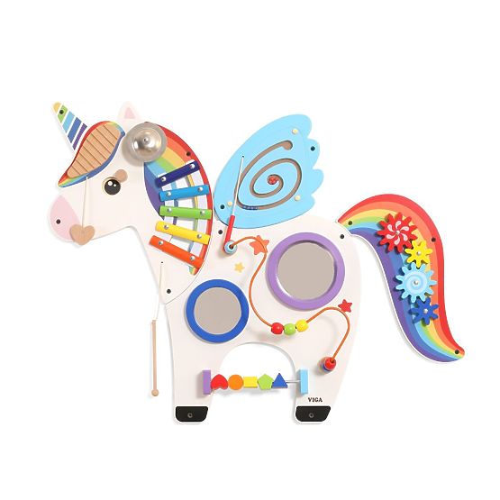 Pannello da Parete Unicorno Arcobaleno
