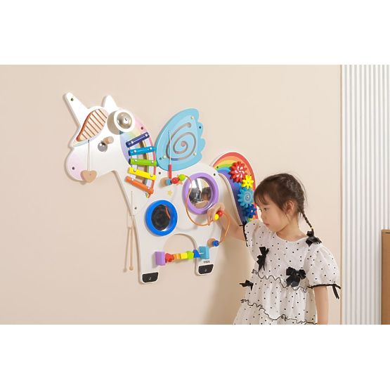 Pannello da Parete Unicorno Arcobaleno