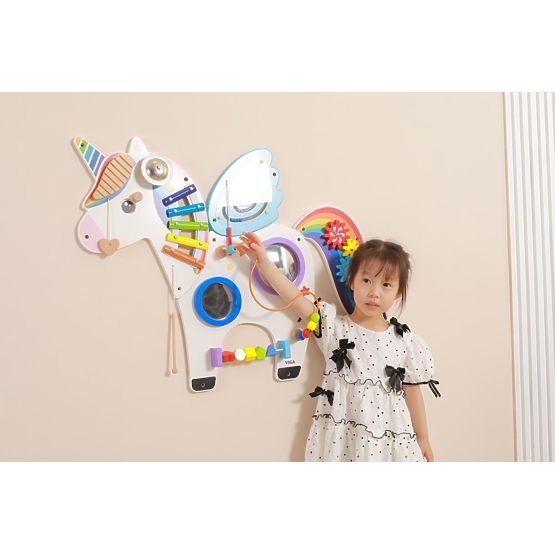 Pannello da Parete Unicorno Arcobaleno