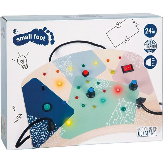 Pannello di manipolazione con luci LED e interruttori