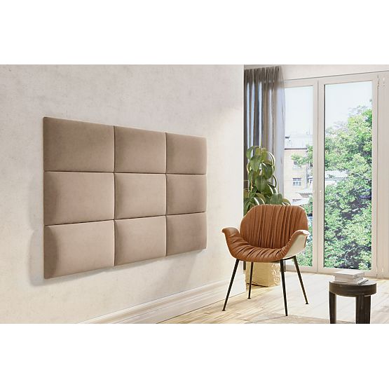 Pannello imbottito Klasic - beige