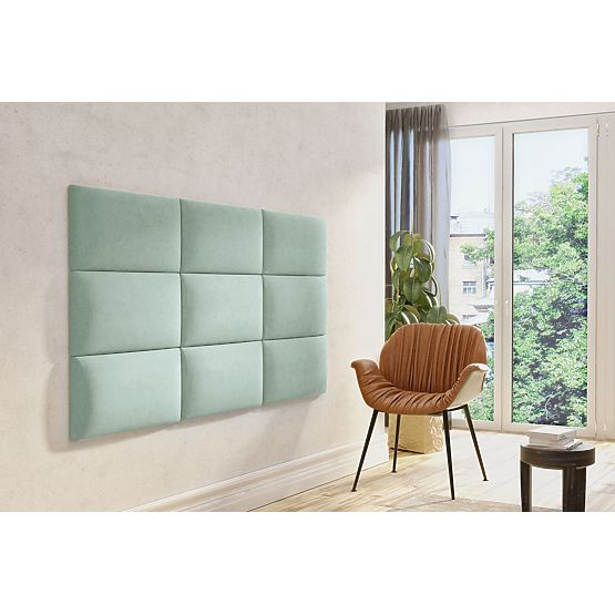 Pannello imbottito Klasic - menta