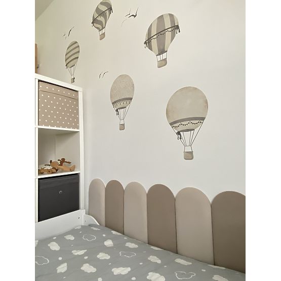 Pannello imbottito Obluček - beige
