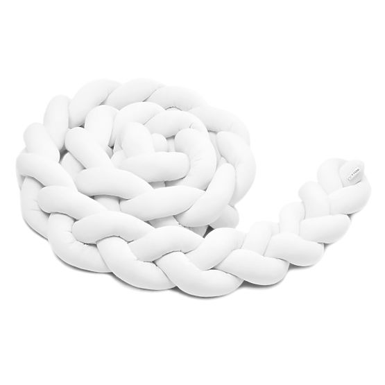 Paracolpi intrecciato - bianco