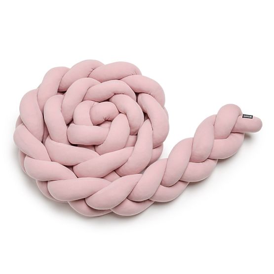 Paracolpi intrecciato - rosa antico