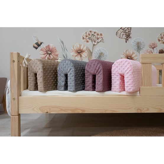 Paracolpi per letto Ourbaby - grigio scuro