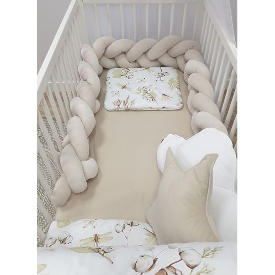 Paracolpi a treccia 240 cm - beige