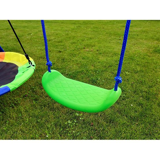 Parco giochi AMICO 2 altalene canestro da gioco