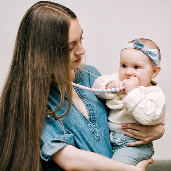 Perline allattamento in silicone Love