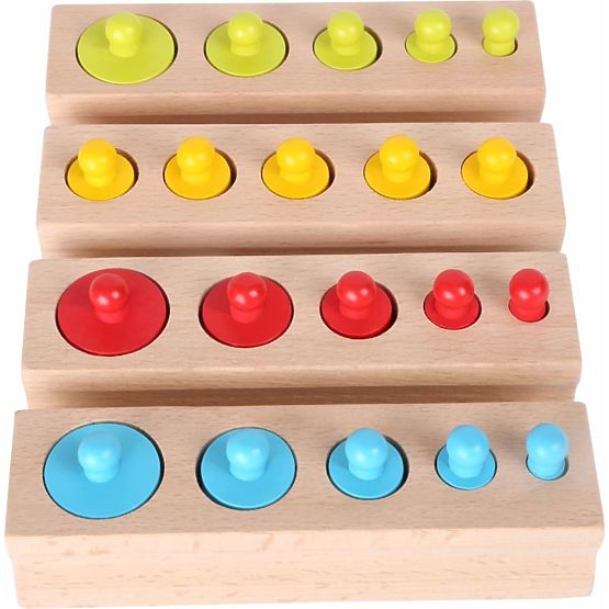 Pesi con inserto in legno