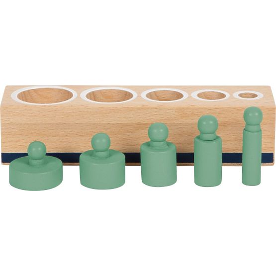 Pesi con inserto in legno