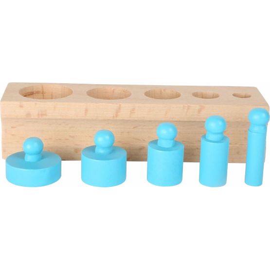 Pesi con inserto in legno
