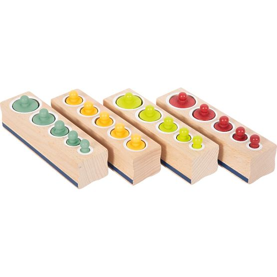 Pesi con inserto in legno