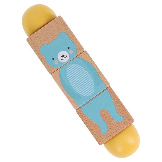 Petit Collage Giocattolo in Legno Twist Match