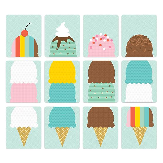 Petit Collage Gioco Il miglior gelato