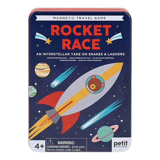 Petit Collage Gioco Magnetico Gara Spaziale