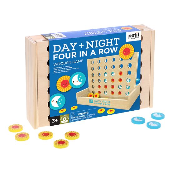 Petit Collage Gioco Quattro in fila giorno e notte