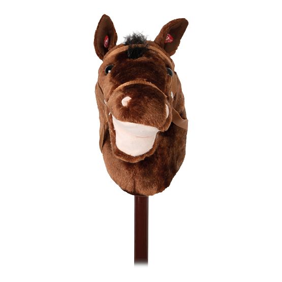 Piccolo cavallo a piedi sul palo del tuono
