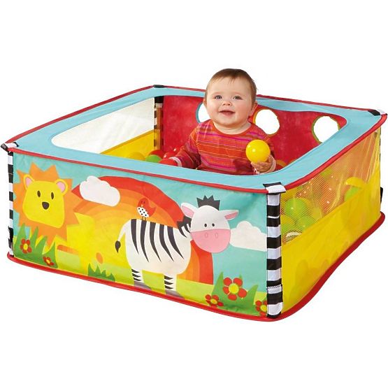 Piscina in tessuto per bambini con palloncini