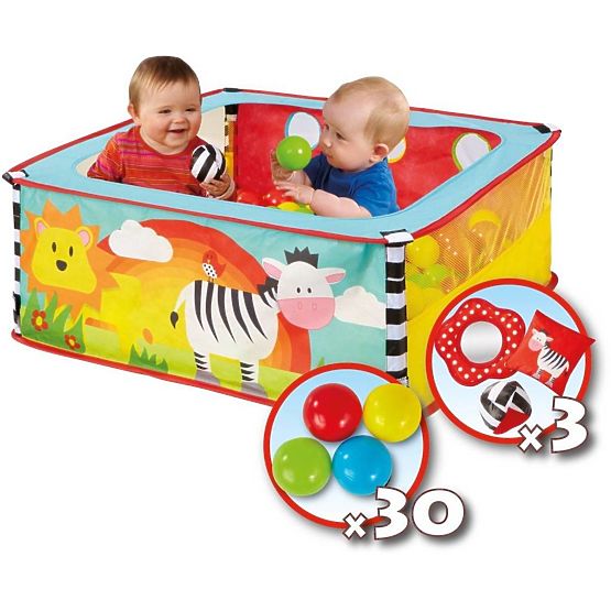 Piscina in tessuto per bambini con palloncini