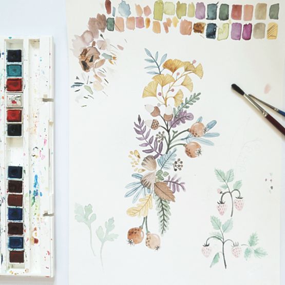 Cuscino con orecchie Giardino segreto