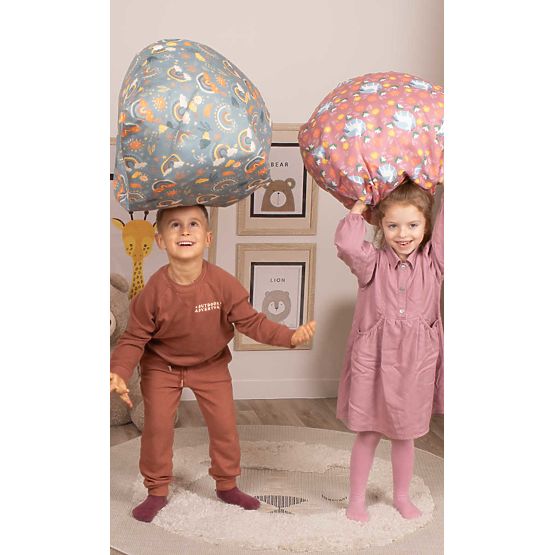 Poltrona a sacco - Goccia arcobaleno