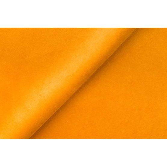 Poltrona per bambini retrò Velvet - senape