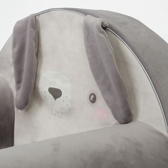 Poltroncina per bambini - Coniglietto con orecchie