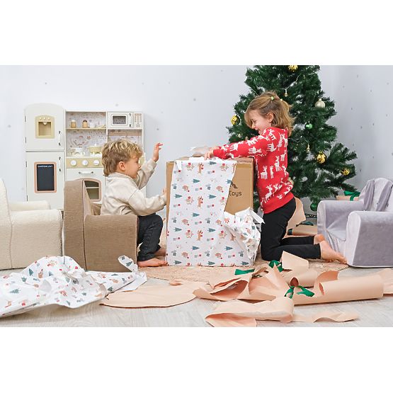 Poltroncina per bambini - Coniglietto con orecchie