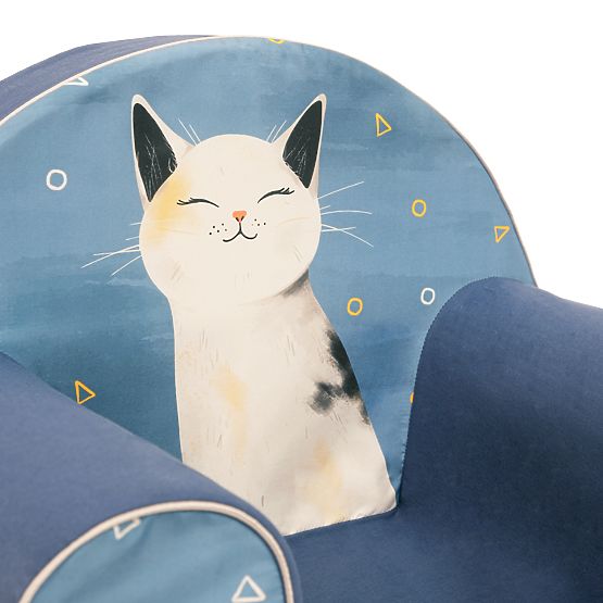 Poltroncina per Bambini - Gattino Assonnato