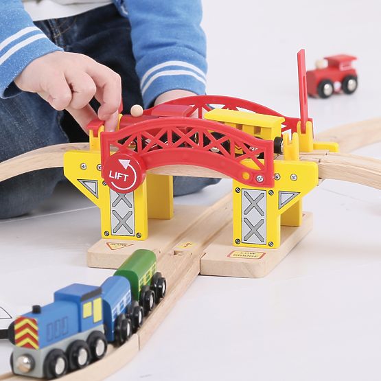 Ponte levatoio ferroviario Bigjigs