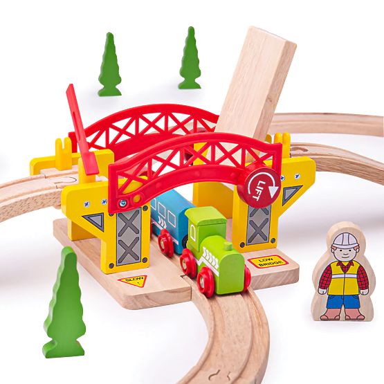 Ponte levatoio ferroviario Bigjigs