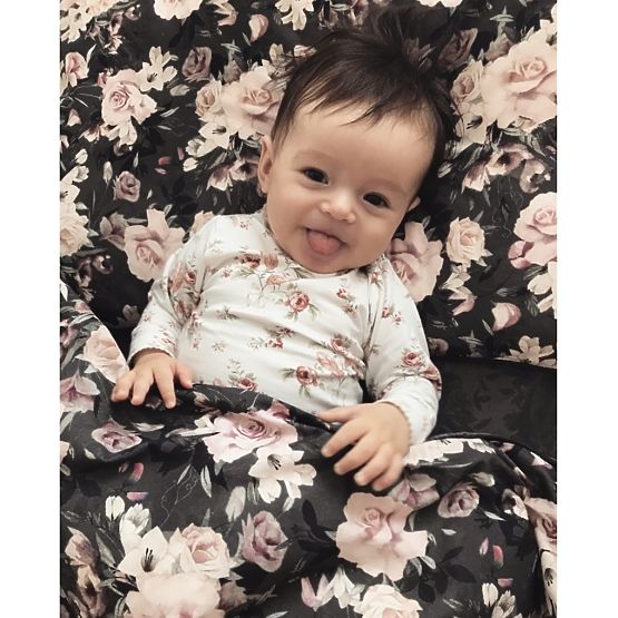 Biancheria da letto con imbottitura Fiori notturni