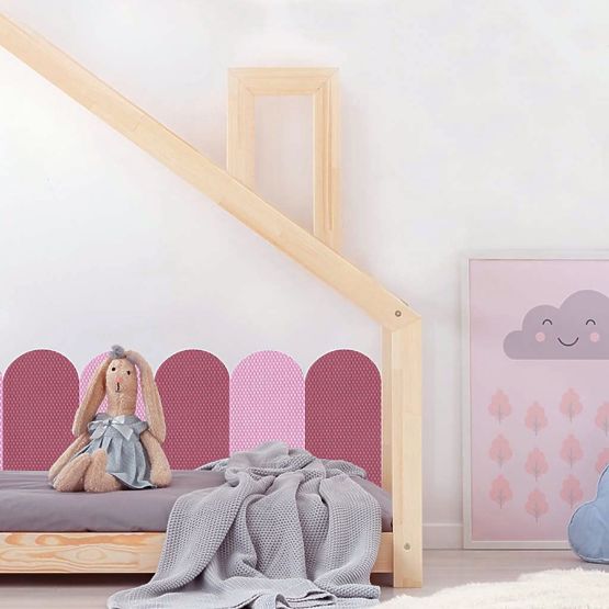 Protezione murale in schiuma - Pannelli rosa