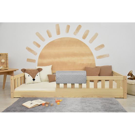 Paracolpi per letto Ourbaby - grigio chiaro